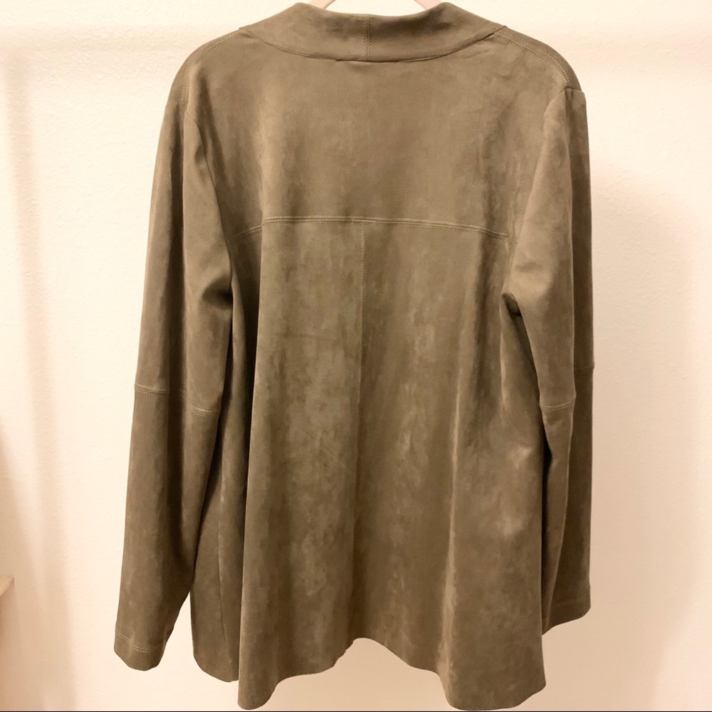 Drape Front Jacket - Picture 3 of 3